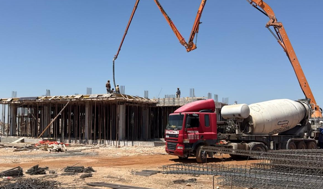 Kıb-Tek’in yeni hizmet binası yapımları devam ediyor