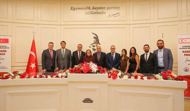 Gazimağusa ile Gaziantep arasında kardeş şehir protokolü imzalandı