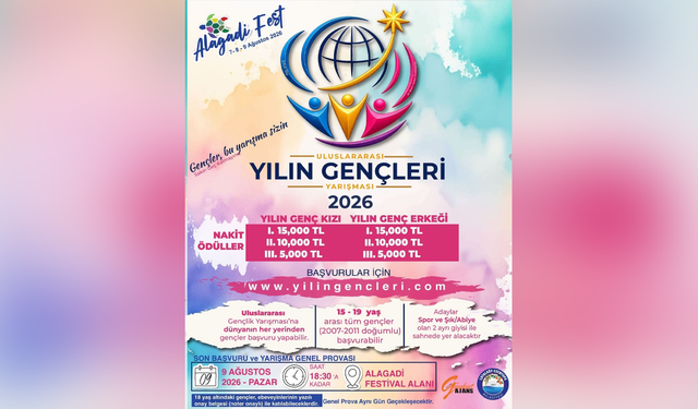 Alagadi’de Yılın Genç Kızı ve Erkeği seçilecek