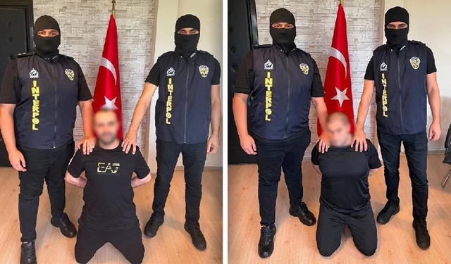 2 organize suç örgütü elebaşı Türkiye'ye iade edildi