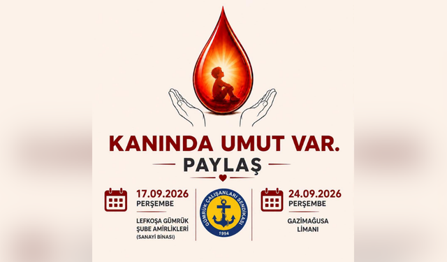 GÜÇ-SEN, üyelerini ve halkı kan bağışı yapmaya çağırdı