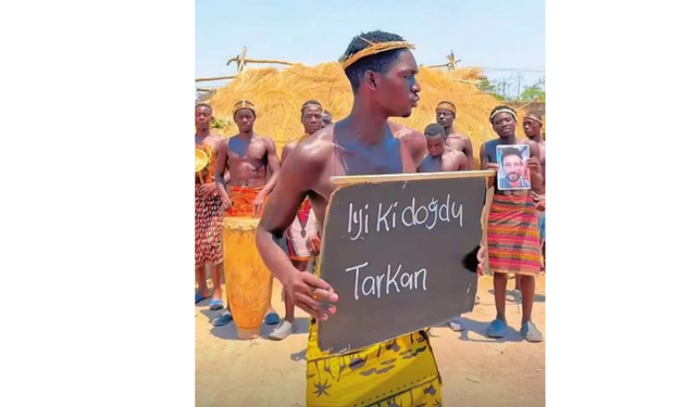 Tarkan'a Afrika'dan doğum günü sürprizi