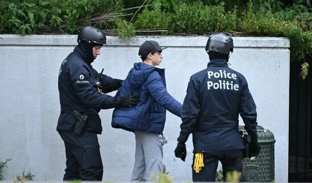 Belçika'nın Liege kentindeki protestolarda 45 kişi gözaltına alındı