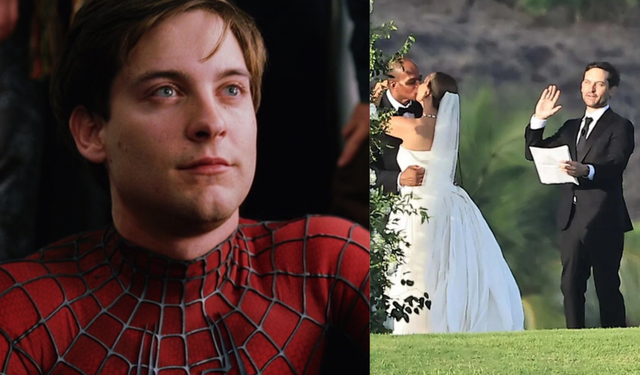 TOBEY MAGUIRE, ESKİ EŞİNİN NİKÂHINI KIYDI!