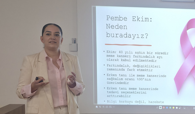 DAÜ'de "Meme Kanseri Farkındalık Semineri” düzenlendi