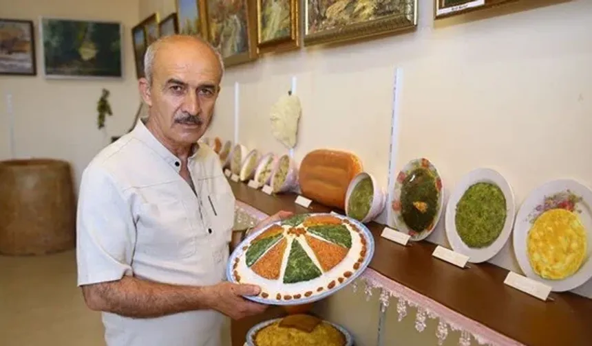 Azerbaycanlı ressam Azizli yaptığı yemek maketleriyle müze oluşturdu