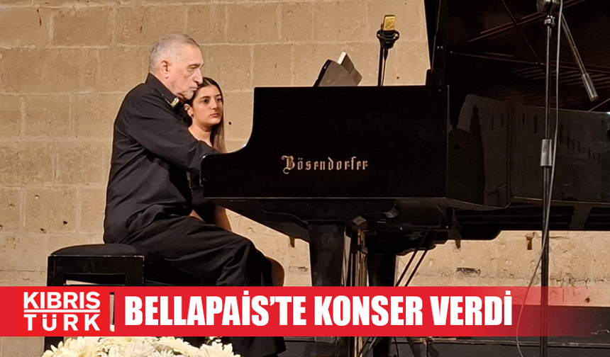 Rauf Kasimov, Bellapais’te konser verdi