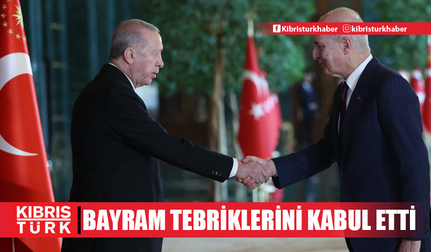 Türkiye Cumhuriyeti Cumhurbaşkanı Erdoğan, 29 Ekim Cumhuriyet Bayramı tebriklerini kabul etti