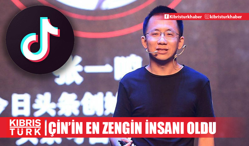 Tiktok’un Kurucusu Zhang Yiming, Çin'in en zengin insanı oldu