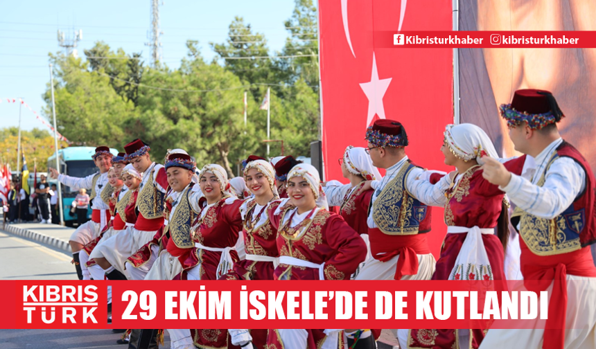 29 Ekim Cumhuriyet Bayramı İskele’de de kutlandı