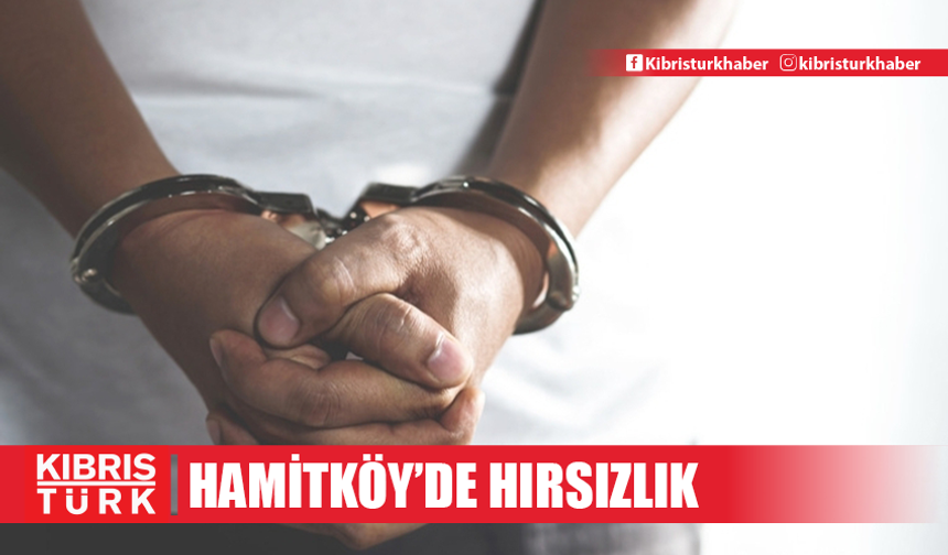 HAMİTKÖY'DE HIRSIZLIK