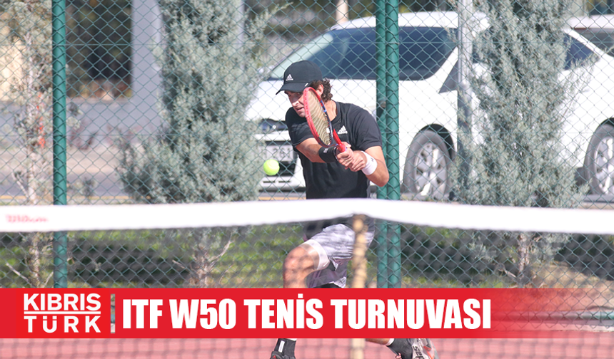 KKTC'nin de yer aldığı ITF Uluslararası W50 Tenis Turnuvası final müsabakalarıyla devam ediyor