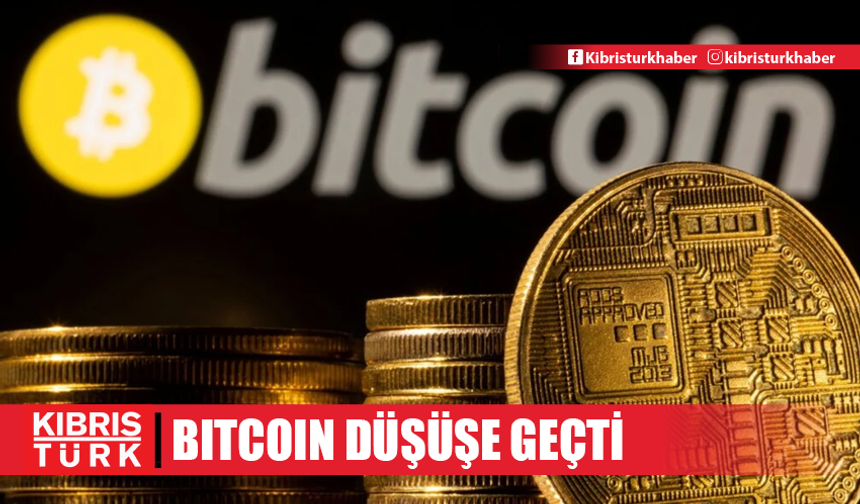 Bitcoin satış baskısı ile düşüşe geçti