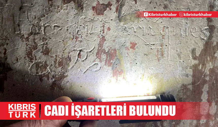 15. Yüzyıldan kalma malikanede gizemli cadı işaretleri bulundu!