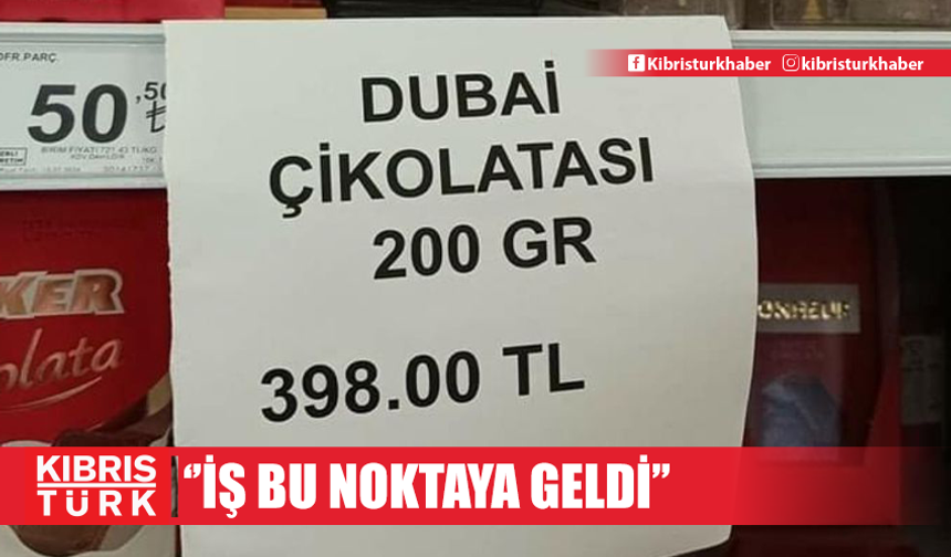 Dubai çikolatalarına güvenlik alarmı takılmaya başlandı