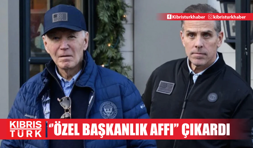 Joe Biden, vergi kaçıran oğlu için af yetkisini kullandı