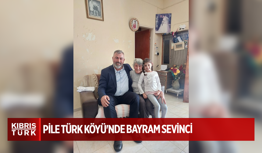 Pile Türk Köyü'nde Bayram Sevinci