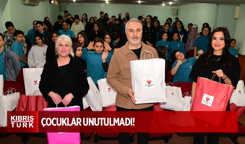 Ramazan’da çocukları sevindirdiler