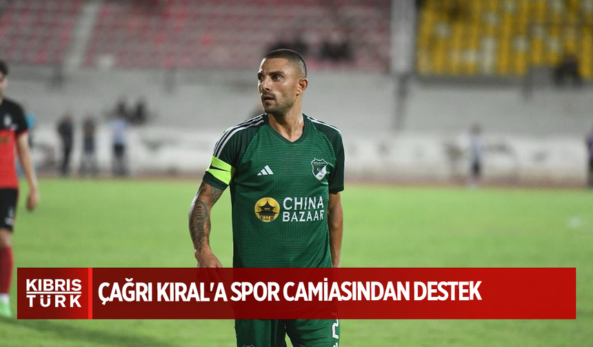 ÇAĞRI KIRAL'A SPOR CAMİASINDAN DESTEK