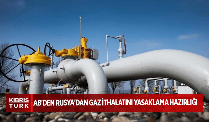 AB'den Rusya'dan gaz ithalatını yasaklama hazırlığı