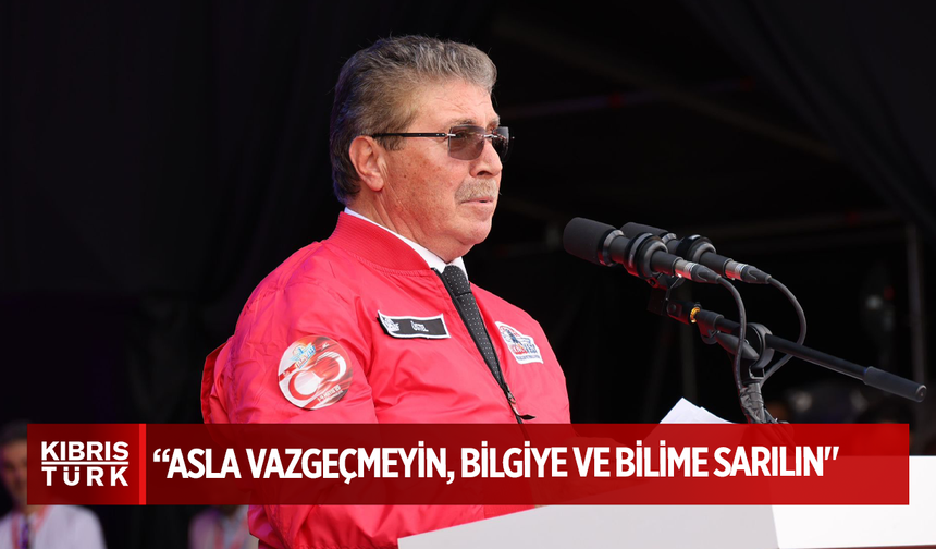 Başbakan Üstel, TEKNOFEST KKTC'de gençlere seslendi: “Asla vazgeçmeyin, bilgiye ve bilime sarılın"