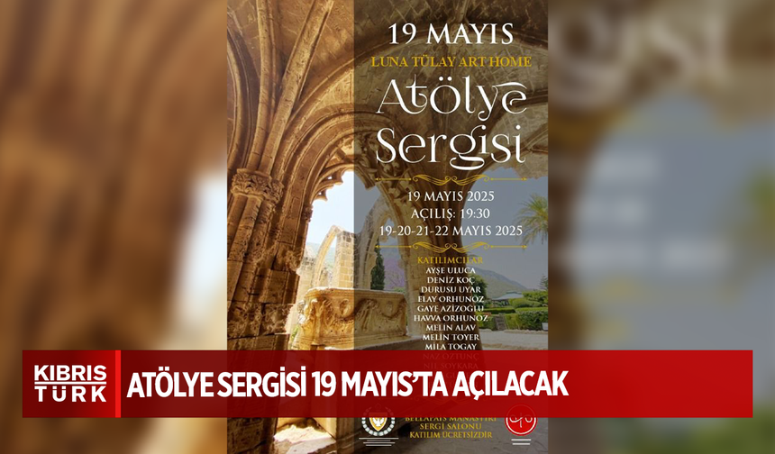 Luna Tülay Art Home Atölye Sergisi 19 Mayıs’ta açılacak
