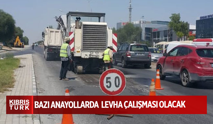 Çamlıbel – Koruçam – Sadrazamköy ile Gemikonağı – Günebakan anayollarında levha çalışması olacak