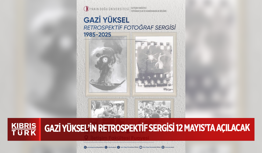 Gazi Yüksel’in retrospektif sergisi 12 Mayıs’ta açılacak