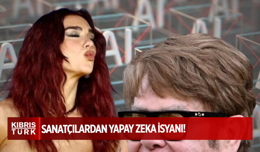 Sanatçılardan yapay zeka isyanı:  "Eserlerimiz sizin değil"