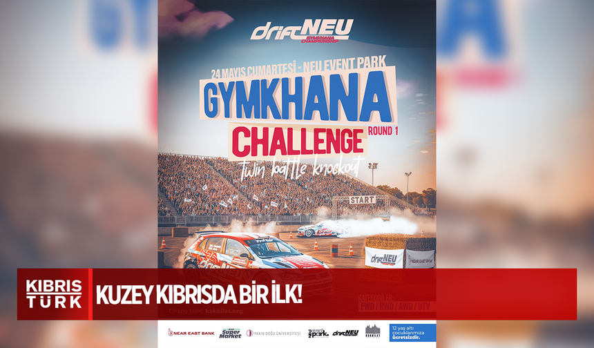 GYMKHANA HEYECANI  NEU EVENT PARKTA BAŞLIYOR