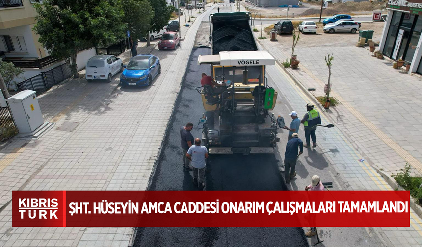 ŞHT. HÜSEYİN AMCA CADDESİ I. ETAP ASFALT BAKIM VE ONARIM ÇALIŞMALARI TAMAMLANDI