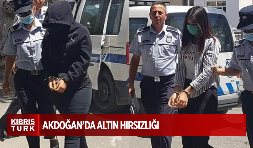 Akdoğan'da altın hırsızlığı