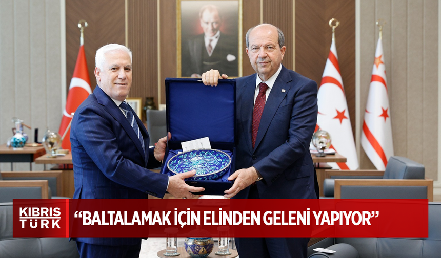 Cumhurbaşkanı Tatar: “Güney, Kıbrıs Türkü’nü her sektörde baltalamak için elinden geleni yapıyor”