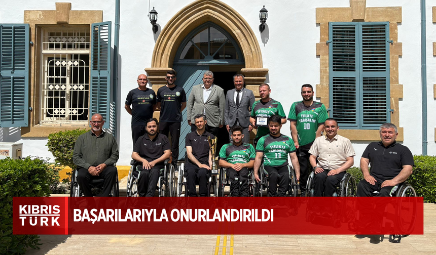 Vakıflar Tekerlekli Sandalye Basketbol Takımı, Başarılarıyla Onurlandırıldı