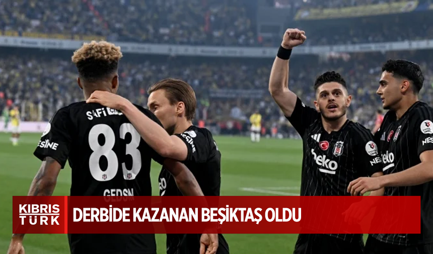 Beşiktaş Fenerbahçe'yi 1-0 yendi