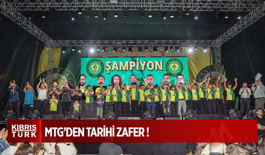 MAĞUSA TARİH YAZDI: ŞAMPİYONLUK COŞKUSU NAMIK KEMAL MEYDANI’NI SALLADI