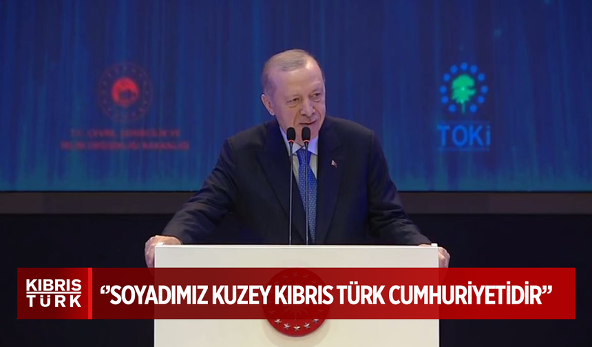 Erdoğan: Adlarımız farklı olsa da soyadımız Kuzey Kıbrıs Türk Cumhuriyeti’dir