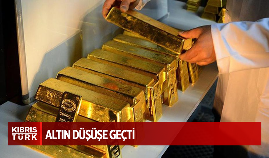Altın düşüşünü korudu