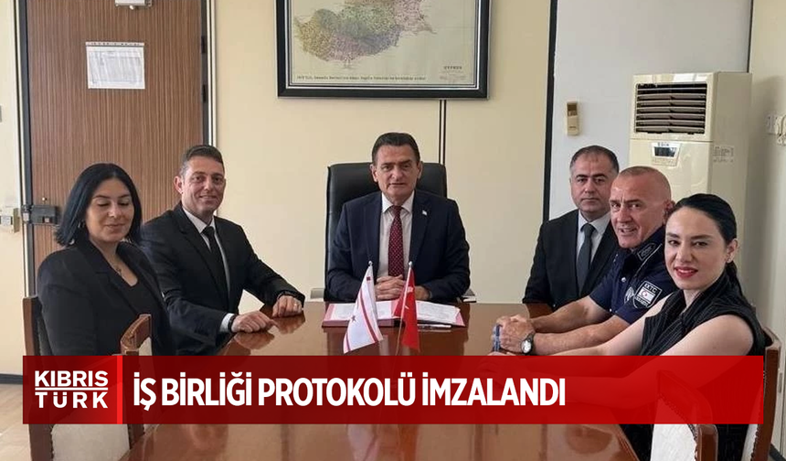 Merkezi Cezaevi ile İskele Esnaf Birliği arasında iş birliği protokolü imzalandı