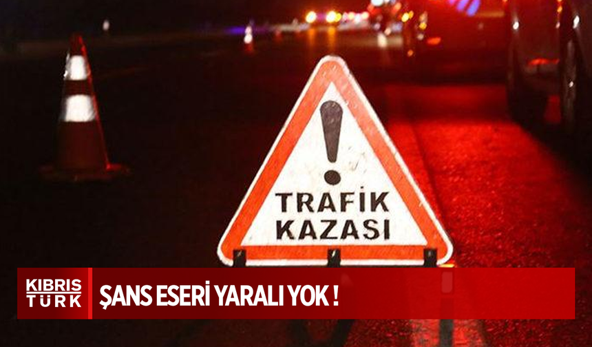 Dikkatsiz sürücü kazaya neden oldu