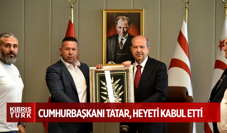 Cumhurbaşkanı Tatar: Hiçbir zaman üretimin yerini ithalat alamaz