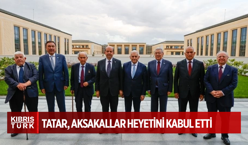 Cumhurbaşkanı Tatar Türk Devletleri Teşkilatı Aksakallar Konseyi heyetini kabul etti: Tarihi bir gelişme