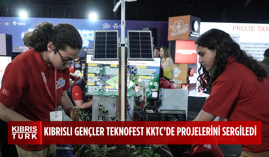 Kıbrıslı gençler, verimliliği artıran akıllı tarım projeleriyle TEKNOFEST KKTC'de