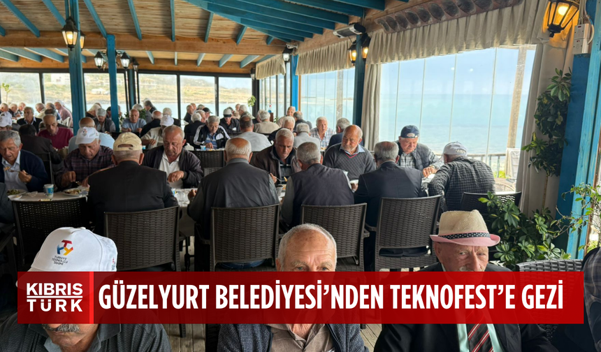 Güzelyurt Belediyesi, TEKNOFEST KKTC'ye gezi düzenledi