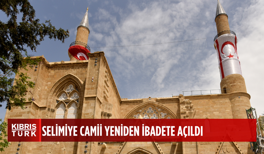 Selimiye Camii, restorasyonun ardından yeniden ibadete açıldı