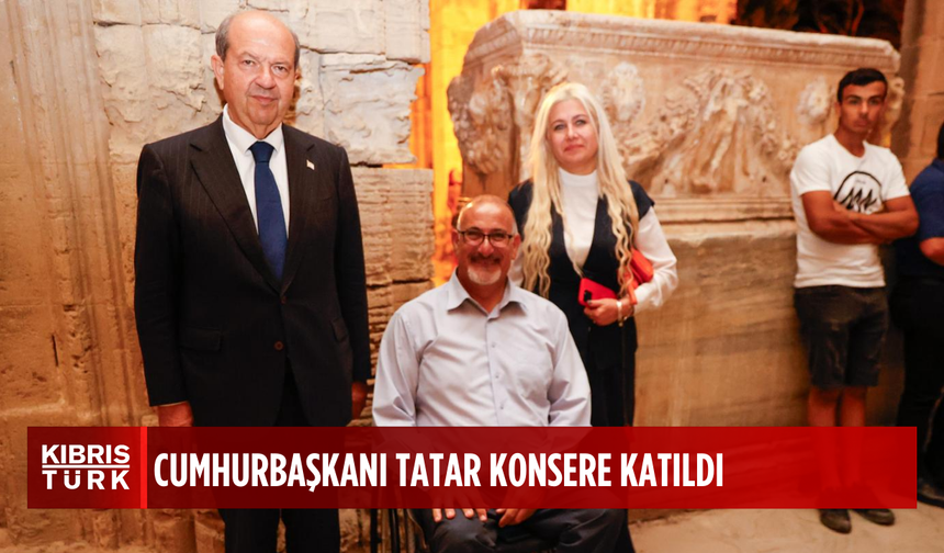 Cumhurbaşkanı Tatar, Geçmişten Günümüze Mezunlar Sergisi ve Konseri’ne katıldı