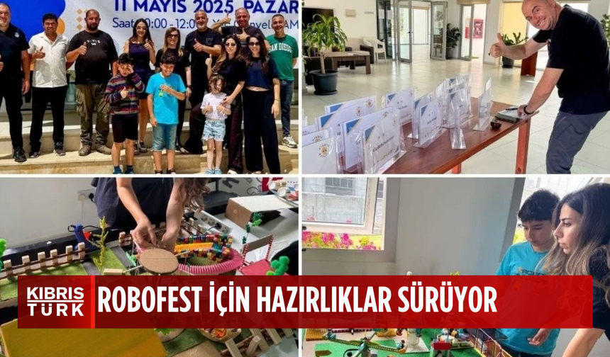 Gönyeli-Alayköy Belediyesi’nin ev sahipliğini yaptığı RoboFest 2025 için hazırlıklar sürüyor