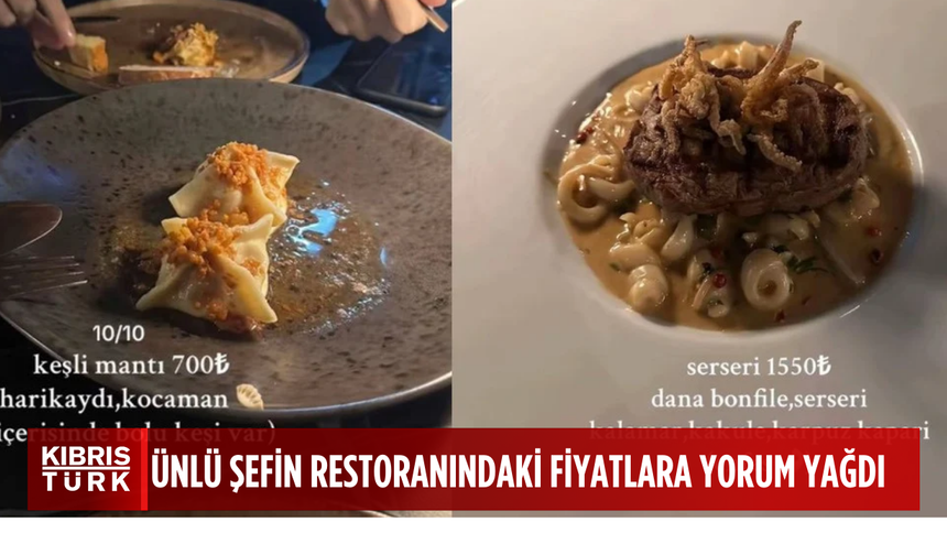 MasterChef Jürisi Mehmet Şef’in Restoranı gündemde: İşte yemek fiyatları
