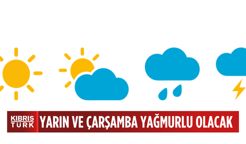Yarın ve çarşamba yağmur bekleniyor… Hafta ortasından itibaren sıcaklık 35 dereceye kadar yükselecek