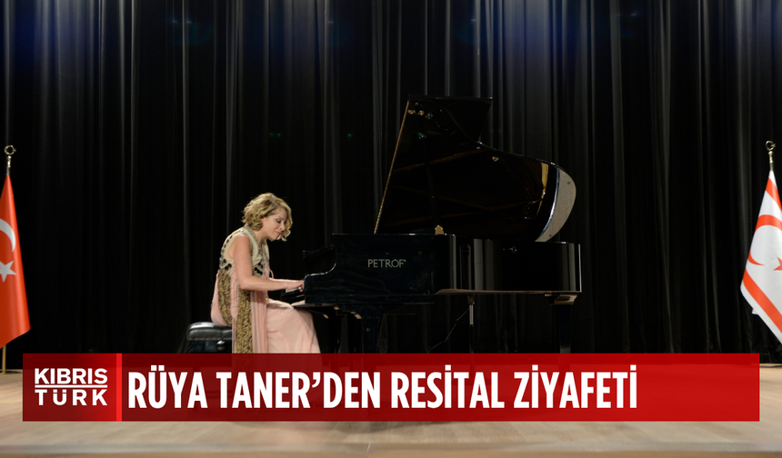 Rüya Taner Cumhurbaşkanlığı Yerleşkesinde resital verdi